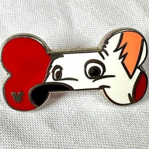 Hidden Mickey Bolt Movie bone Disney world pin